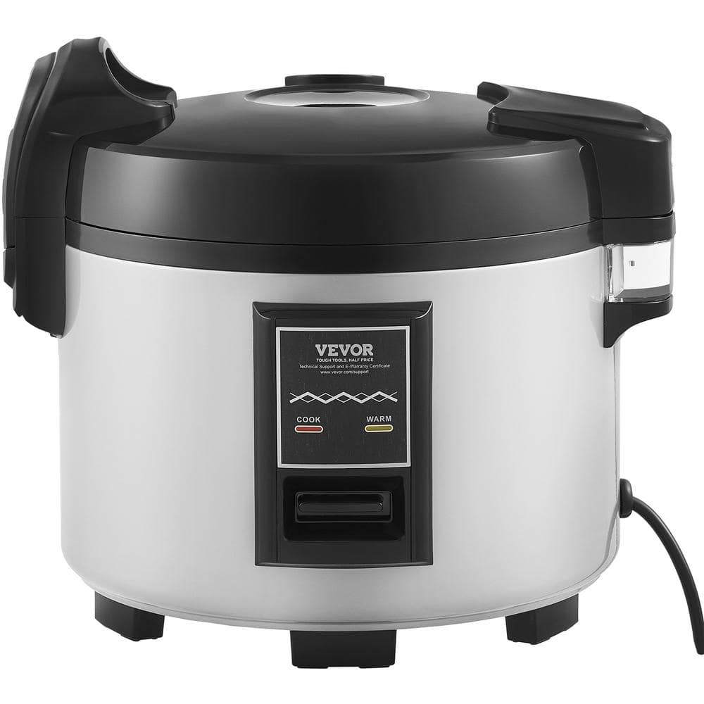 VEVOR Commercial Rice Cooker, 60-Cup Rice Cooker, 13.74 qt. /13 Liter Large Rice Cooker and Warmer with Nonstick Inner Pot