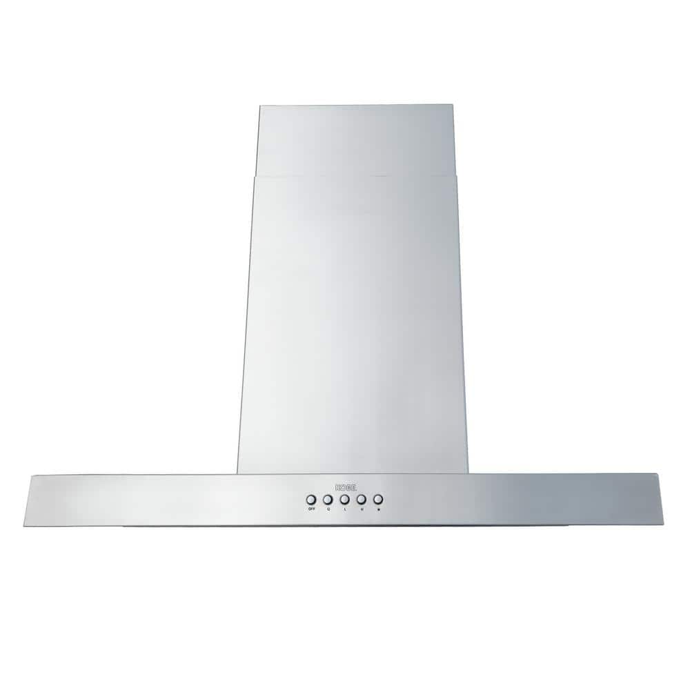 KOBE Range Hoods 30 in. 680 CFM Island Range Hood in Stainless Steel 3 Speed with QuietMode and 4 LED Lights