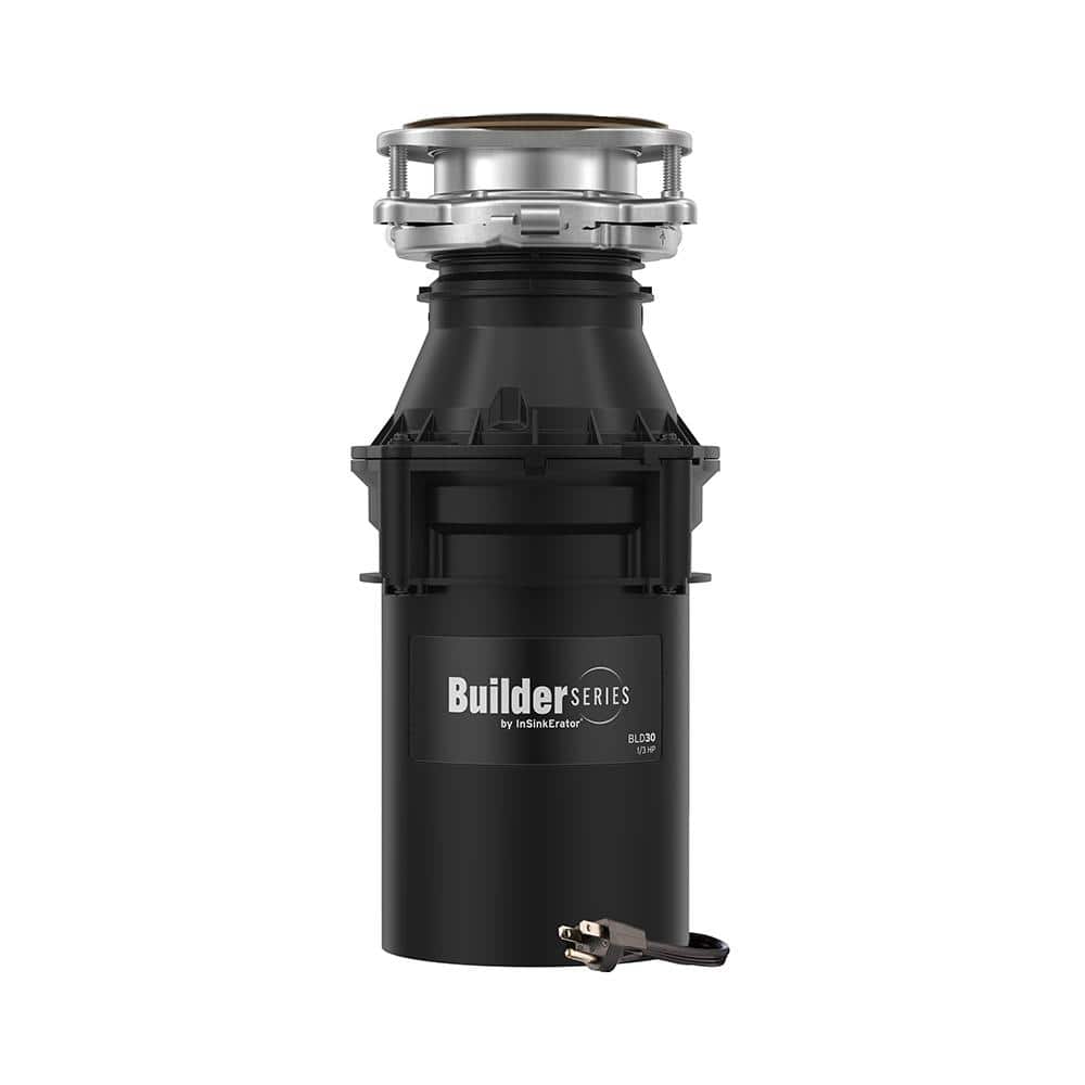 InSinkErator BLD30 W/C 1/3 HP Continuous Feed Kitchen Garbage Disposal with Power Cord