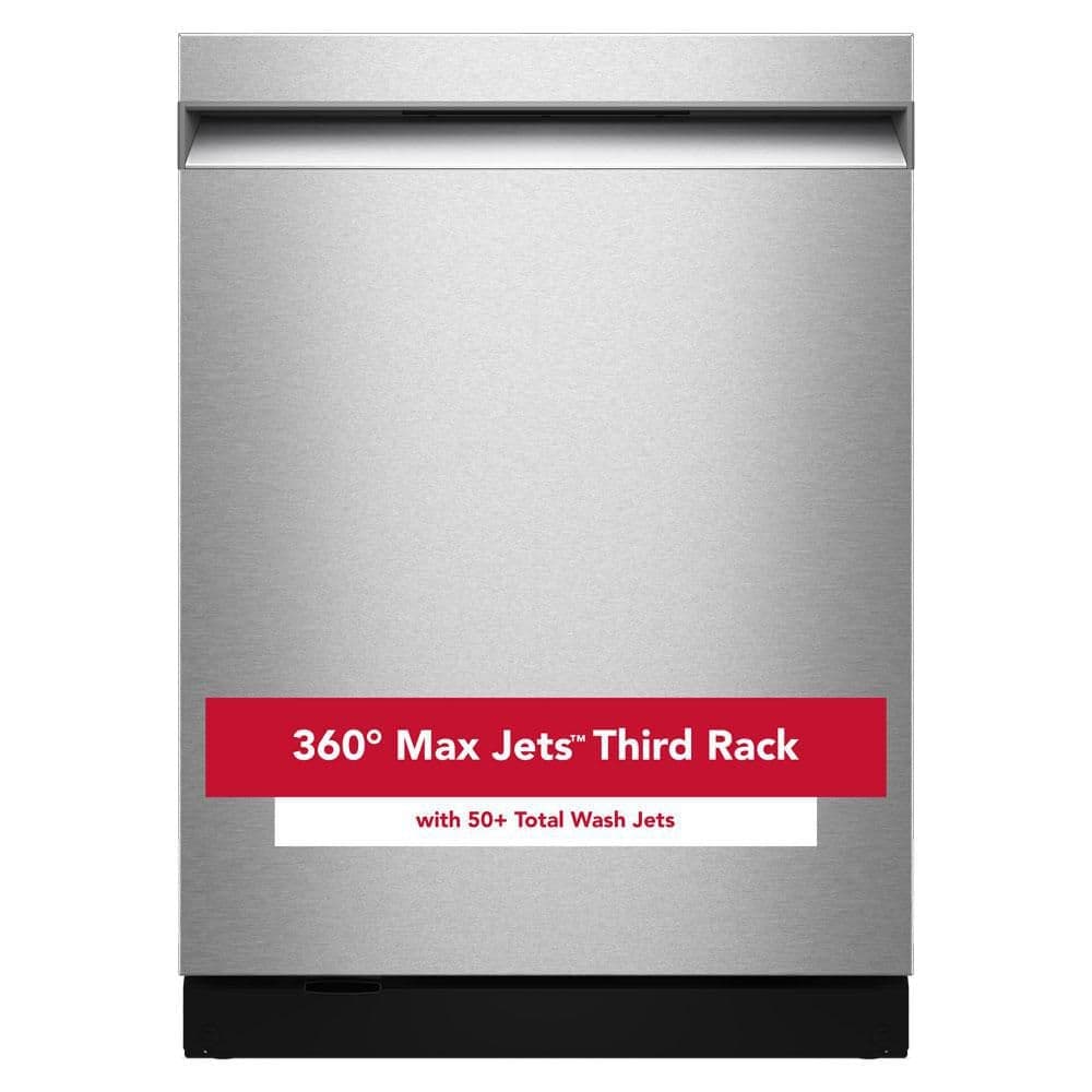 KitchenAid 24 in. Top Control Built-In Tall Tub 44 dBA Dishwasher in PrintShield Stainless with Advanced ProDry System