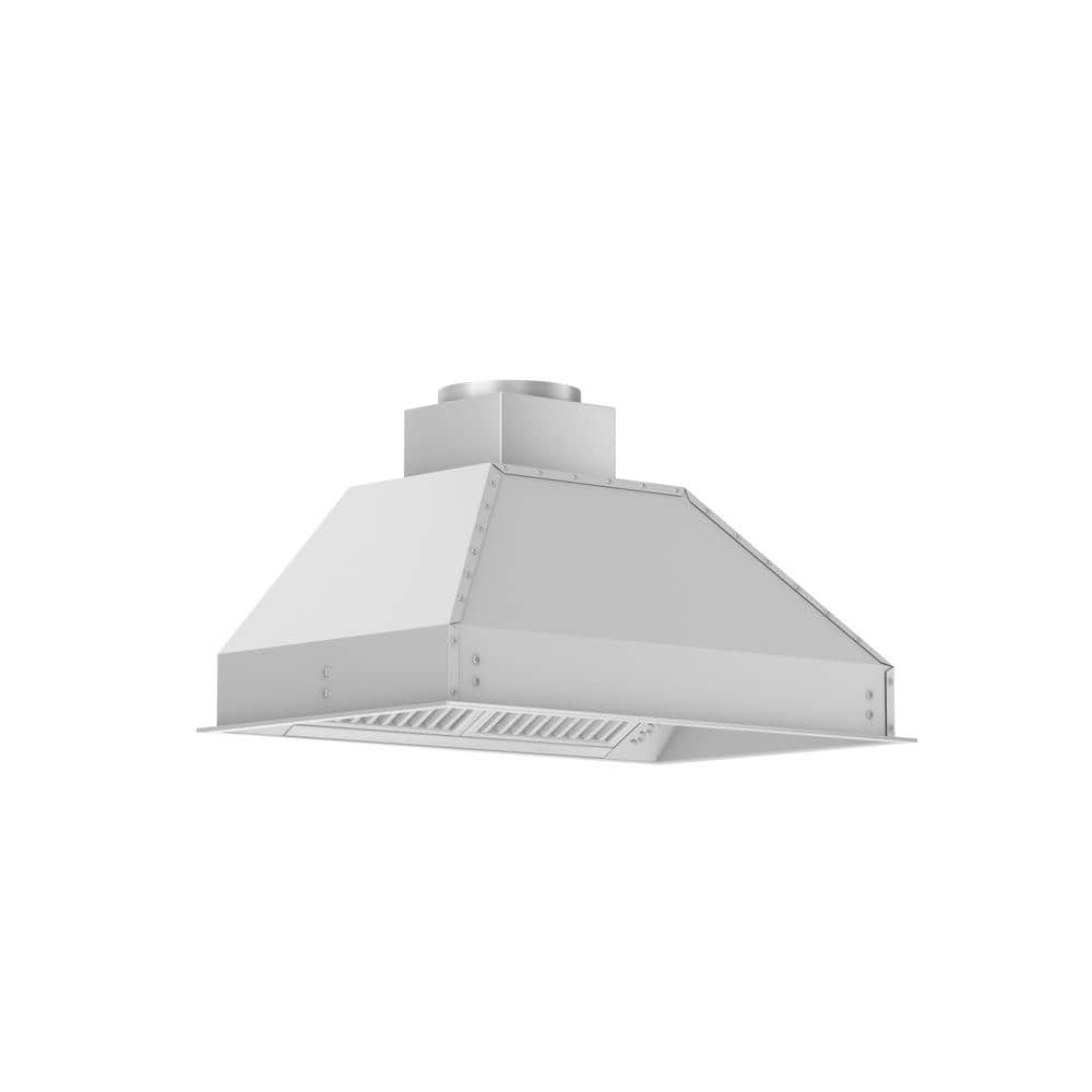 ZLINE Kitchen and Bath 34 in. 700 CFM Ducted Range Hood Insert in Outdoor Approved Stainless Steel