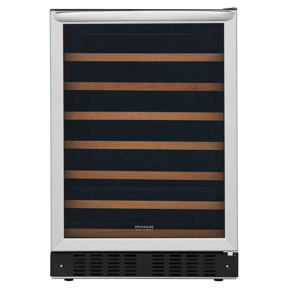 Frigidaire Gallery 52 Bottle Undercounter Wine Cooler in Smudge-Proof Stainless Steel