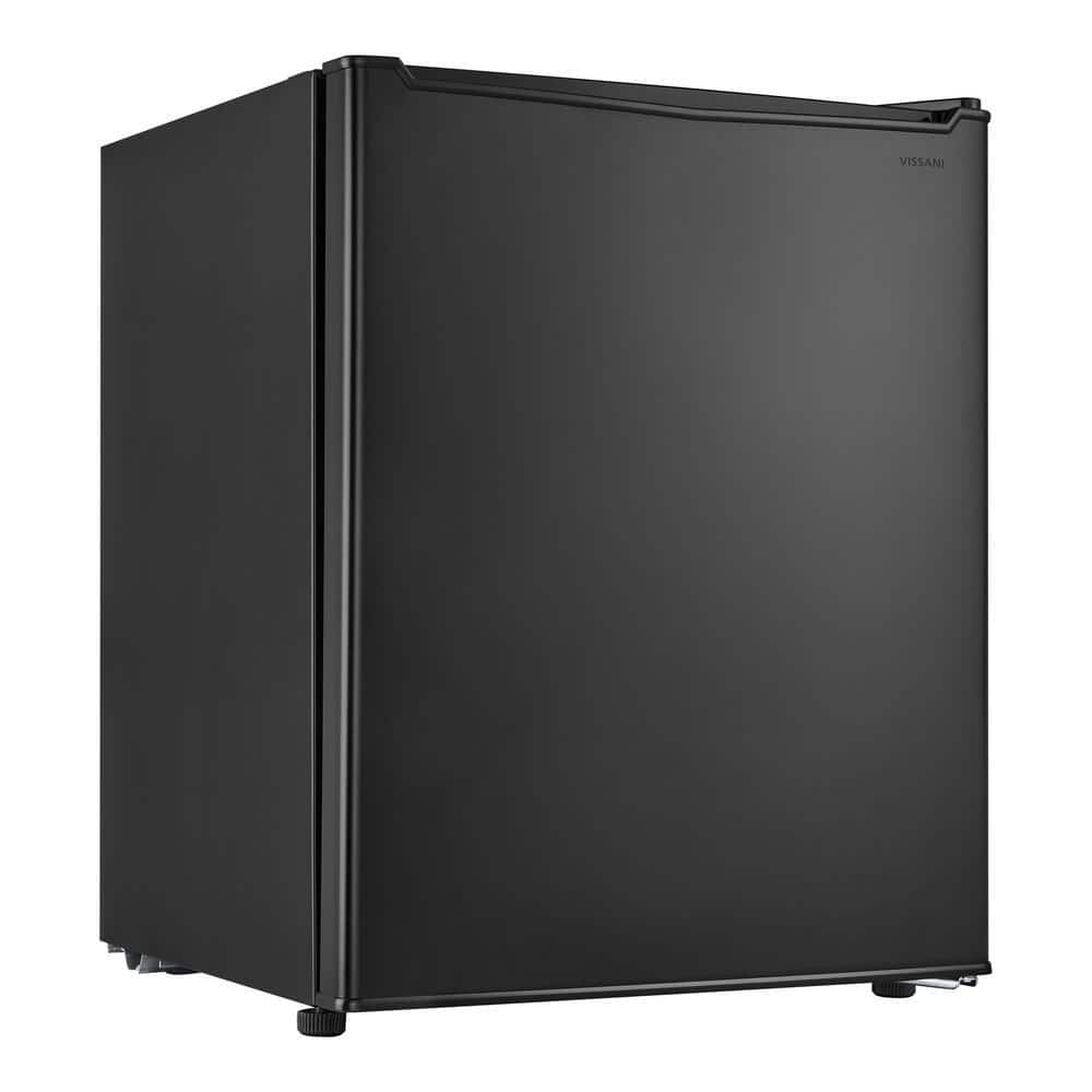 Vissani 2.6 Cu. Ft. Mini Refrigerator in Black, ENERGY STAR