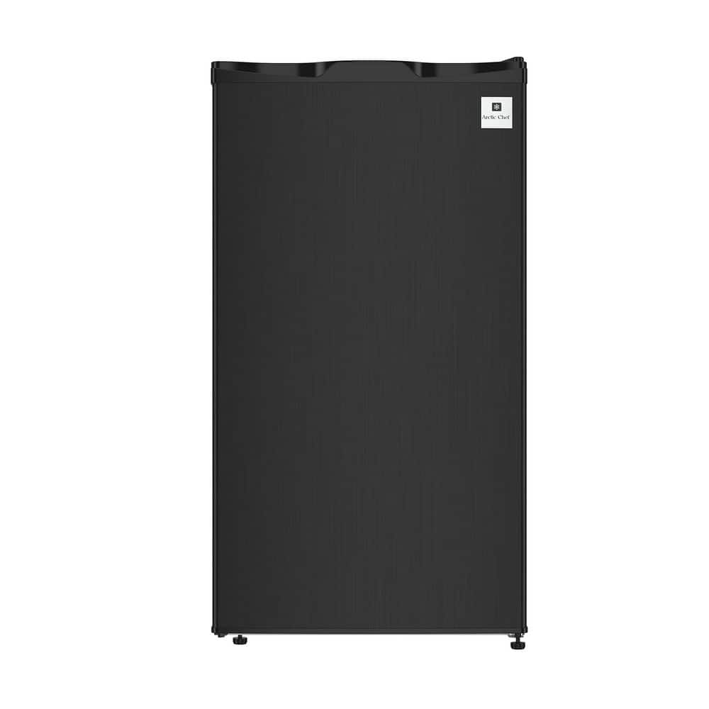 ARCTIC CHEF 3.2 cu. ft. Mini Fridge in Black Stainless Steel