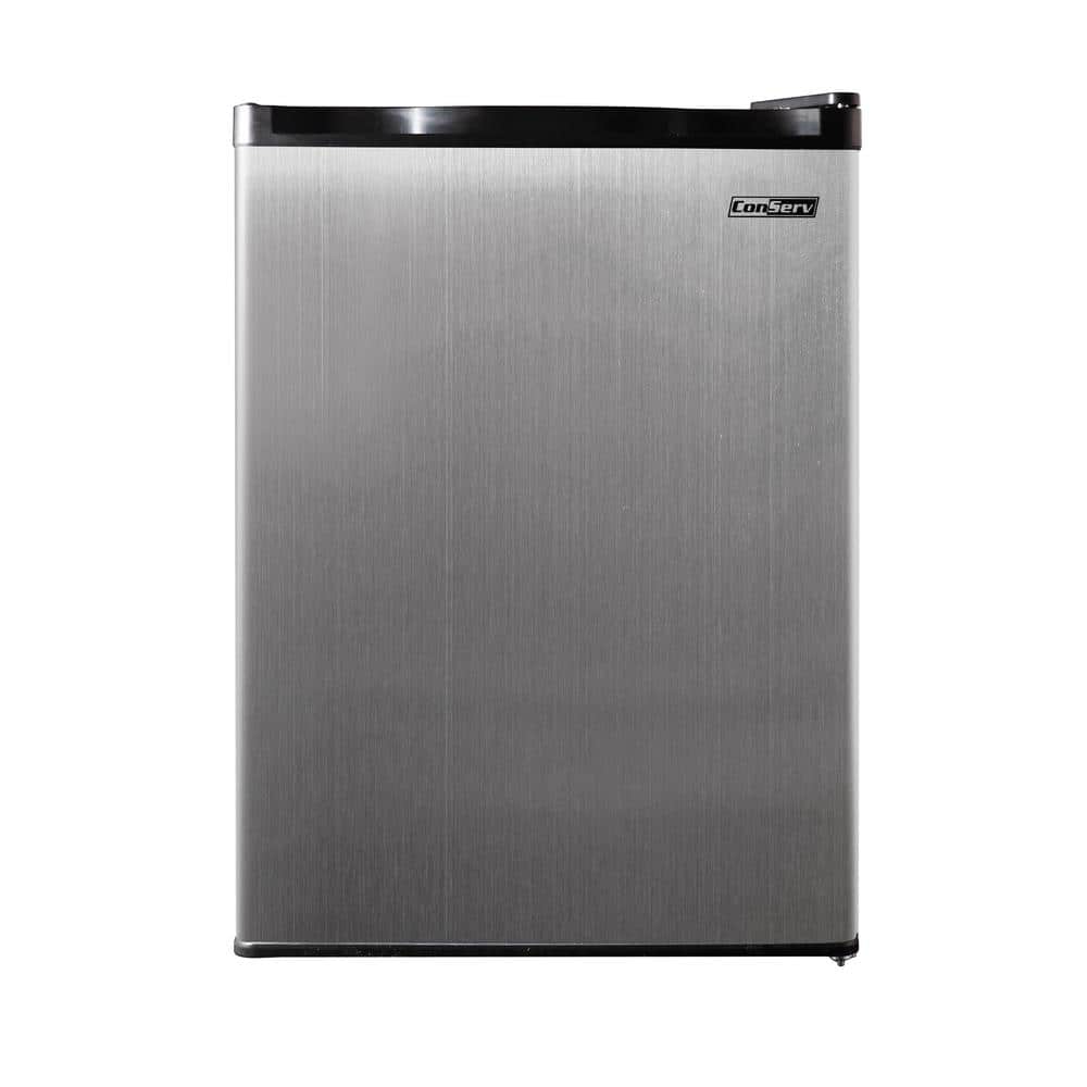 ConServ 20 in. 4.5 cu. ft.110V Compact Refrigerator in Stainless with Reversible Door