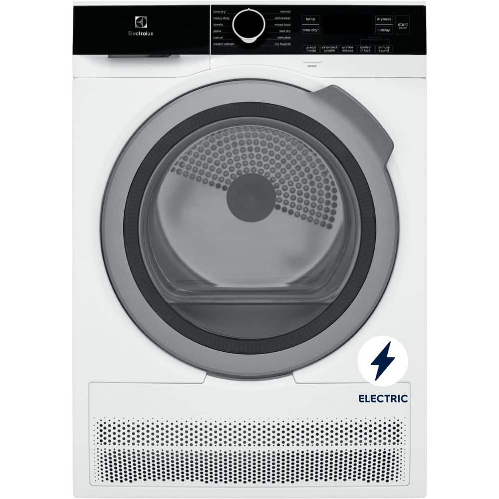 Electrolux 24 in. 4.0 cu. ft. Compact Stackable Electric Ventless Dryer in White with Instant Refresh, ENERGY STAR