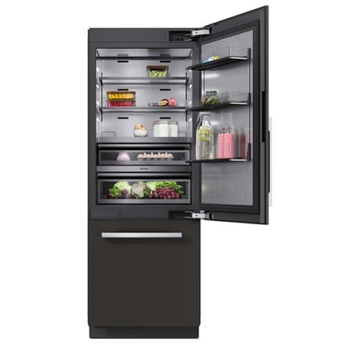 Miele - KFMC 3632 R 30" 16.5 Cubic Feet Bottom Mount MasterCool Fridge-Freezer - Custom Panel Ready