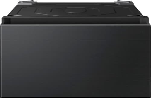 Samsung - Bespoke AI All-in-One Washer/Dryer Laundry Pedestal with Storage Drawer - Brushed Black
