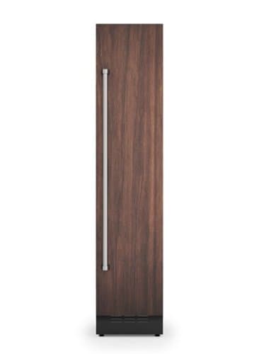 Viking - 18"W 7.9 cu. ft VEIL Integrated Upright Built-in Column Freezer-Custom Panel _RH - Custom Panel Ready