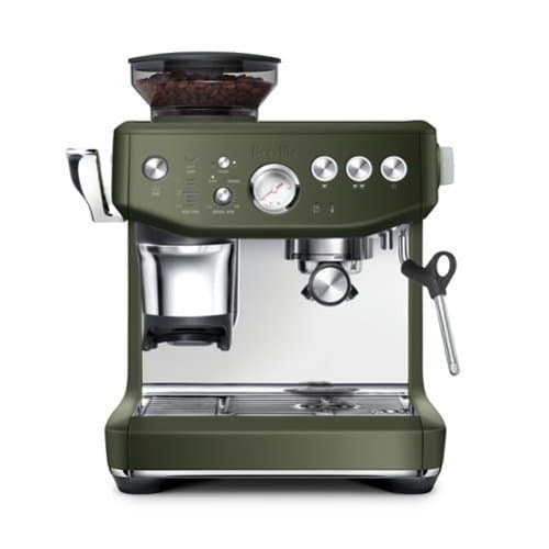 Breville - the Barista Express Impress Espresso Machine - Olive Tapenade