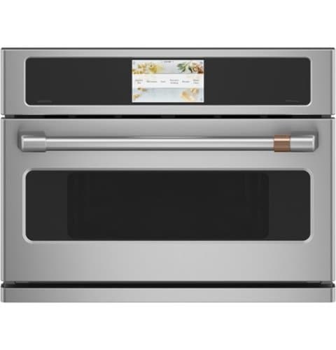 Café - 1.7 Cu. Ft. Convection Built-In Microwave with Sensor Cooking and 120V Five in One Advantium Technology - Stainless Steel