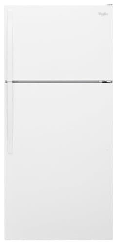 Whirlpool - 14.3 Cu. Ft. Top-Freezer Refrigerator - White