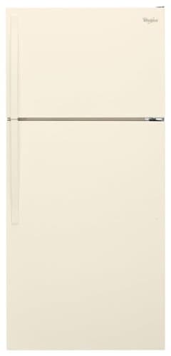 Whirlpool - 14.3 Cu. Ft. Top-Freezer Refrigerator - Biscuit