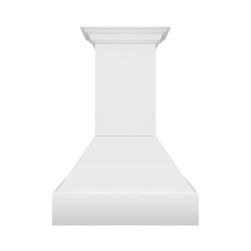 ZLINE - 30 inches - Externally Vented - Wall Range Hood - Rustic Bright White Finish