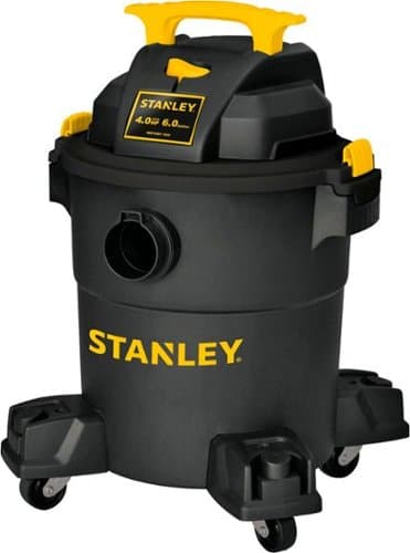 Stanley - 6 Gallon wet/dry vacuum - Black