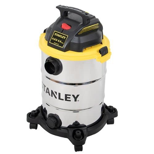 Stanley - 8 Gallon Wet/Dry Vacuum - Stainless Steel