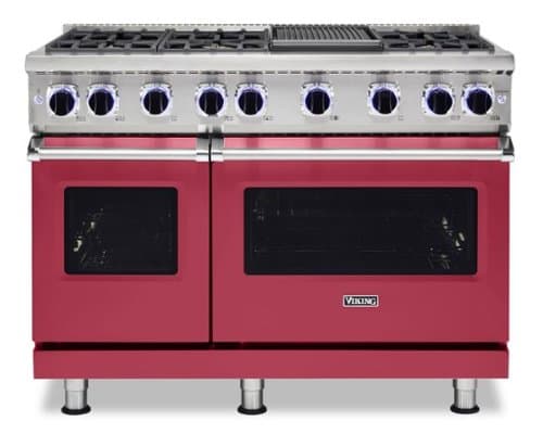 Viking - VGR Freestanding 7 Series Gas 48" Range - Valentine