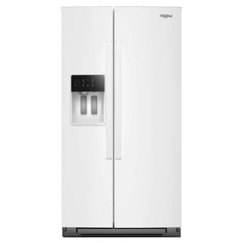 Whirlpool - 28.7 Cu. Ft. Side-by-Side Refrigerator with TruCool System - White