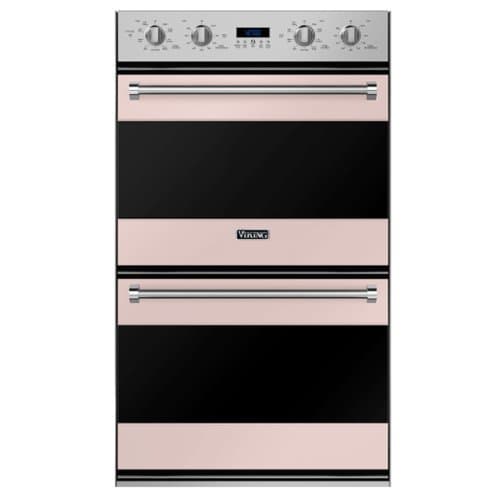 Viking - 30" Built-In Electric Convection Double Wall Oven - Blush