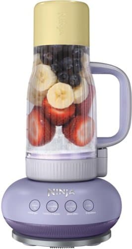 Ninja - BlendBOSS™ 26oz Tumbler Blender with Travel Tumbler, 1200 Peak Watts, Three AUTO IQ® Programs - Lavender Lemonade