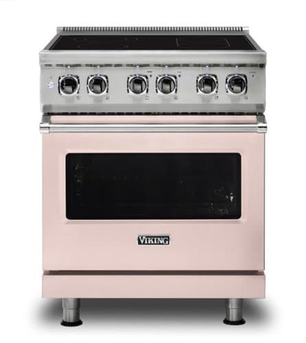 Viking - 5 Series 30" Wide Freestanding Electric Range - Blush