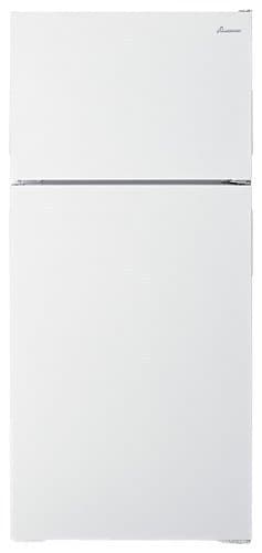 Amana - 14.4 Cu. Ft. Top-Freezer Refrigerator with Dairy Bin - White