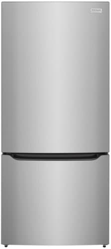 Frigidaire - 20.3 Cu. Ft. Bottom Freezer Standard Depth Refrigerator with Internal Water Dispenser - Smudge Proof Stainless Steel