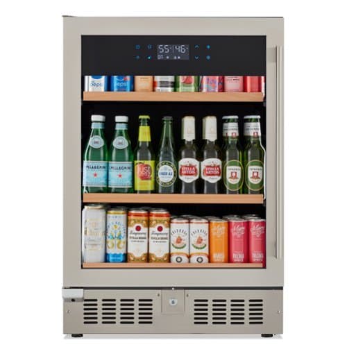 Wine Enthusiast - SommSeries2 178 Can Beverage Center - Stainless Steel