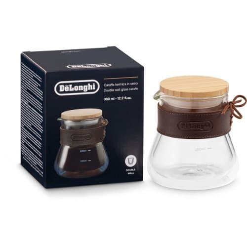 De'Longhi - Double Wall Glass Carafe - Clear