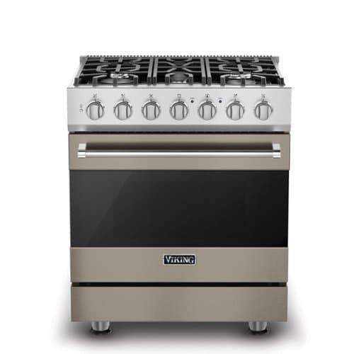 Viking - 3 Series 4.7 Cu. Ft. Self-Cleaning Freestanding Dual Fuel Convection Range - Nantucket - Nantucket