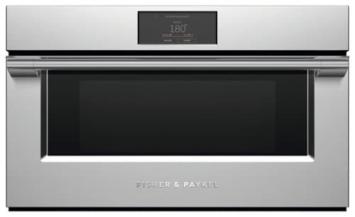 Fisher & Paykel - Professional 30-in convection speed oven with 22 functions 5-in touch screen compact - Stainless Steel