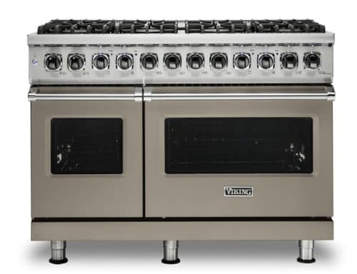 Viking - 5-Series Dual Fuel Self-Clean 48"W Sealed Burner Range - Nantucket