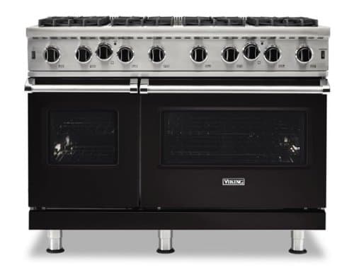Viking - 5-Series Gas Open Burner Range - Onyx