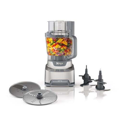 Ninja - Professional 12-Cup XL Food Processor - Platinum Silver