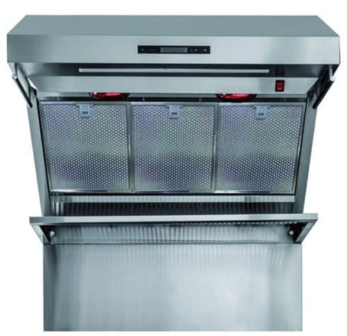 Forno Appliances - 36 inches - Externally Vented - Wall Range Hood - Silver