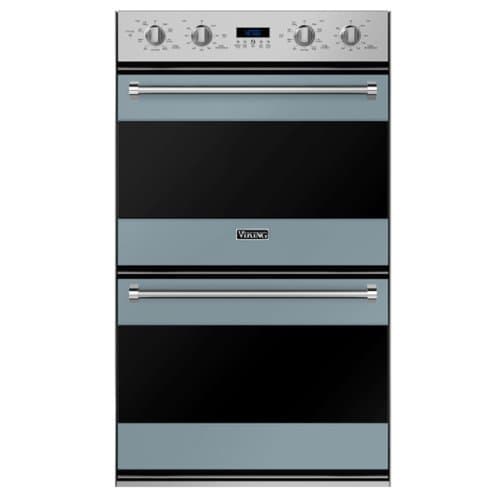 Viking - 30" Built-In Electric Convection Double Wall Oven - November Sky