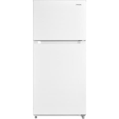 Frigidaire - 19 Cu. Ft. Garage Ready Top Freezer Refrigerator - White