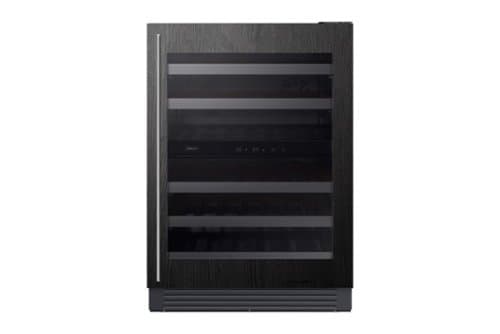 Dacor - 41-bottle 24-Inch Built-In Dual Zone Wine Cellar with Triple-Pane UV Glass and GlideRack System - Custom Panel Ready