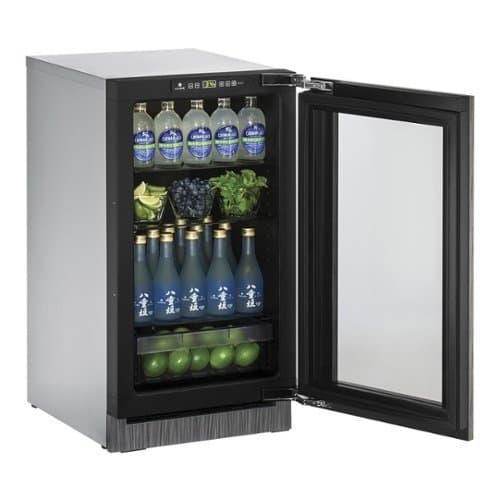 U-Line - 2000 Series 4.9 Cu. Ft. Built-In Mini Fridge - Custom Panel Ready