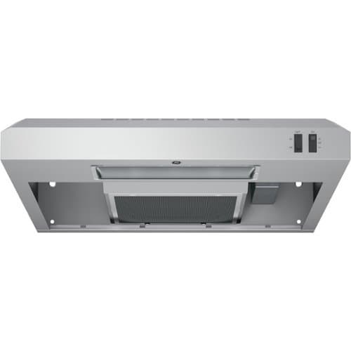 GE - 24 inches - Convertible - Under cabinet Range Hood - Stainless Steel