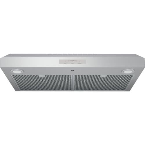 GE Profile - 30 inches - Convertible - Under cabinet Range Hood - Stainless Steel