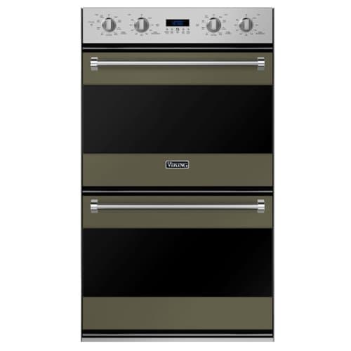 Viking - 30" Built-In Electric Convection Double Wall Oven - Martini