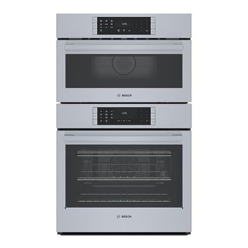 Bosch - Benchmark Series 30" Built-In Double Electric Wall Oven with True Convection - Stainless Steel