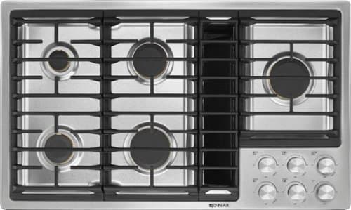 JennAir - 36" Gas Cooktop - Stainless Steel