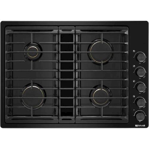 JennAir - 30" Built-In Gas Cooktop - Black