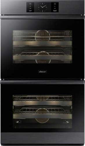 Dacor - Contemporary 30" Built-In Double Electric Convection Wall Oven with Steam-Assist - Graphite Steel