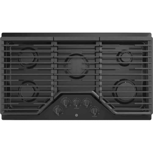GE - 36" Built-In Gas Cooktop - Black