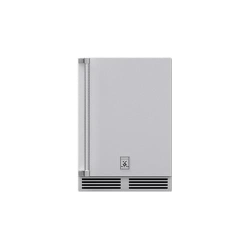 Hestan - 5.2 Cu. Ft. Mini Fridge - Stainless Steel