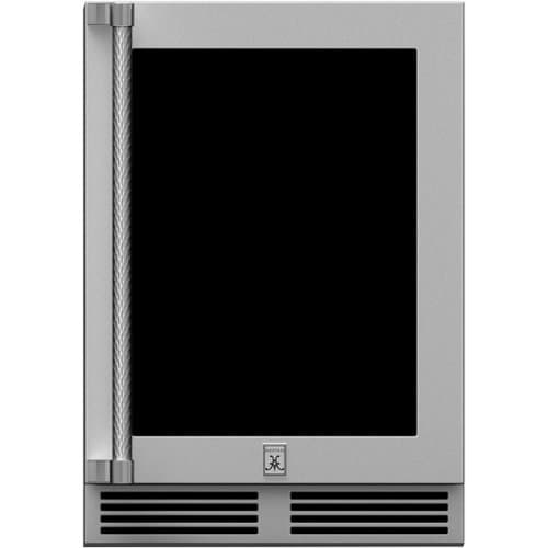 Hestan - 14-Bottle Dual Zone Wine Cooler - Stainless Steel