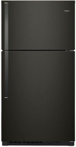 Whirlpool - 21.3 Cu. Ft. Top-Freezer Refrigerator - Black Stainless Steel